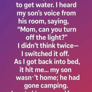 The 3 A.M. Voice: A Mother’s Haunting Reminder to Cherish Every Moment