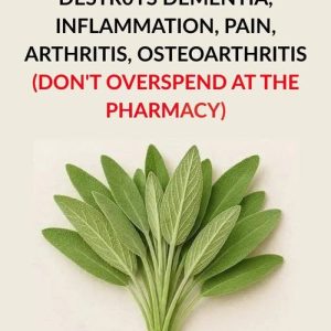 Destroys Dementia, Inflammation, Pain, Arthritis, Osteoarthritis