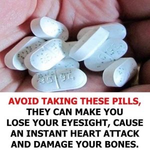 ALERT! THESE PILLS CAN CAUSE THROMBI, CLOTS AND A HEART ATTACK