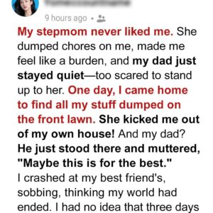 My Stepmother Forced Me Out While My Dad Stayed Silent — Days Later, Everything Changed