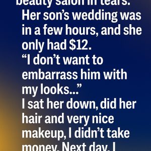 A Mother Wanted to Look Beautiful for Her Son — Kindness Did the Rest